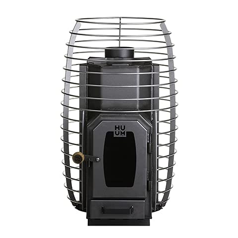 HUUM Hive Wood 17 kW Sauna Stove with Olivine Stones - 286 lbs