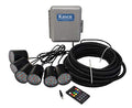 Kasco RGB LED Fountain Lighting 6 Fixtures 24V DC with 50 ft Power Cord Yellow Orange Blue Green Red