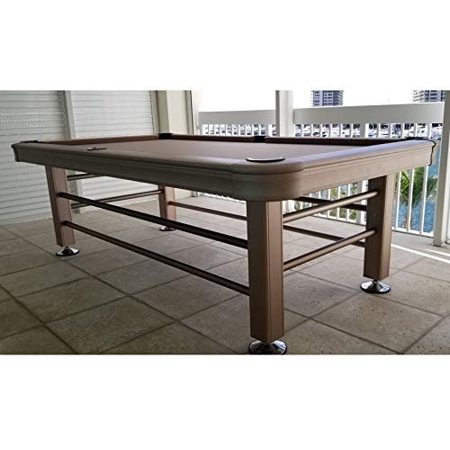 IMPERIAL Outdoor Pool Table Brown