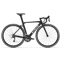SAVADECK Carbon Road Bike with Shimano SORA R3000 18 Speed Derailleur System, Racing Bicycle - Black