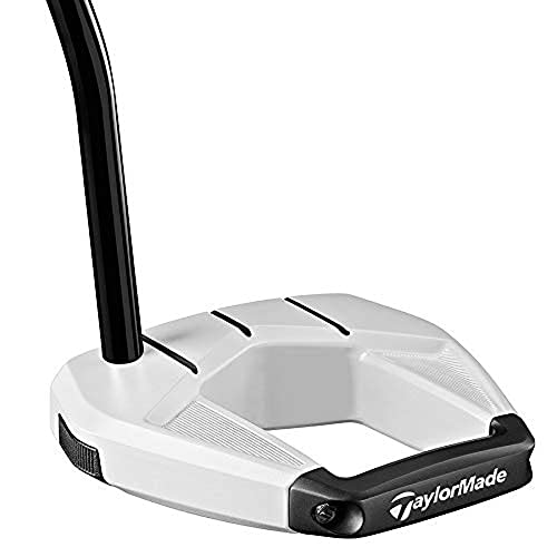 TaylorMade Spider S Putter Chalk White Finish Chalk, Black