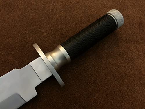 SUFI Custom Handmade 5160 Spring Steel Predator MCS Replica Bowie Tactical Knife Grey