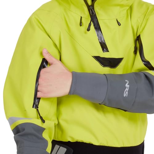NRS Women's Element GORE-TEX Pro Semi-Dry Top Chartreuse S