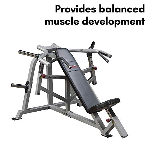 Body-Solid Leverage Incline Press Black