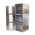 HayWHNKN 36-Tray Food Dehydrator Machine Stainless Steel Silver