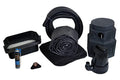 HALF OFF PONDS Complete 3300 Pond Free Waterfall Kit with 3,300 GPH Pump and EPDM Liner Black