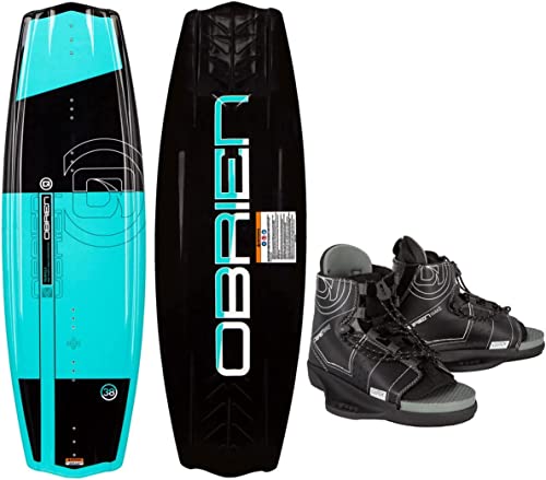 O'Brien Valhalla 138 Wakeboard with Clutch Bindings 7-11 Blue