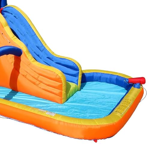 BANZAI Rapid Falls Inflatable Water Slide Park Multicolor