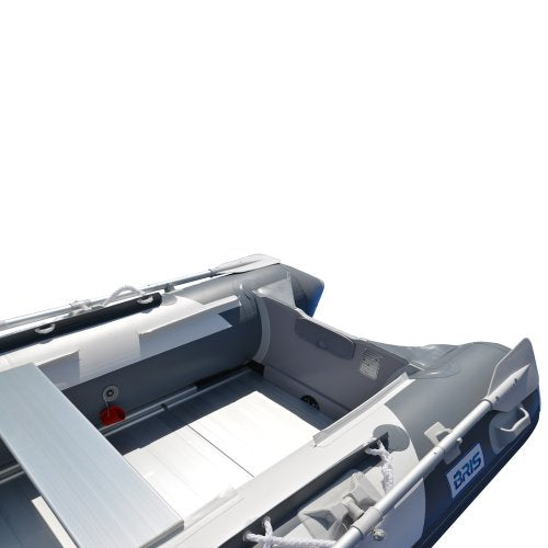 BRIS 8.2 ft Inflatable Boat Gray with White