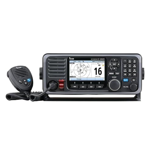 Generic Icom M60531 Fixed Mount 25W VHF Radio with Color Display