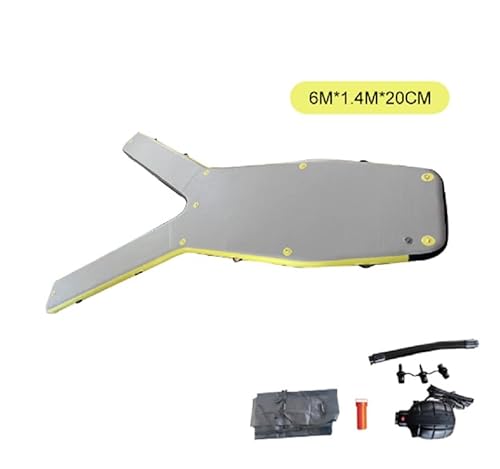 BOZHOUYUPIN Floating Inflatable Y Pontoons Dock Platform for Boat/Yacht/Jet Ski 6m