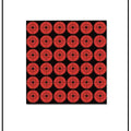 Law 1" Orange Self-Adhesive Target Spots 100 Pack