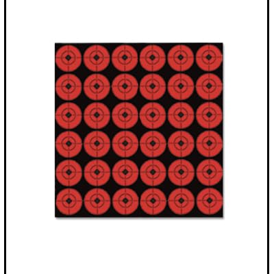Law 1" Orange Self-Adhesive Target Spots 100 Pack