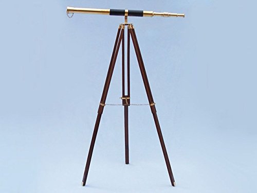 Handcrafted Nautical Decor Hampton Brass Admiral Telescope 60