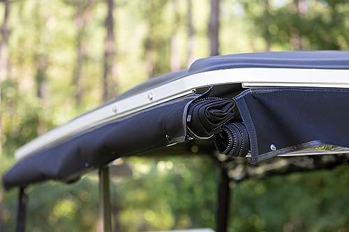 RED DOT Premium Golf Cart Enclosure EZGO Express S4 Elite Black
