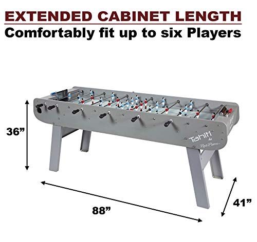 Rene Pierre Outdoor Tahiti 6 Player Foosball Table Grey