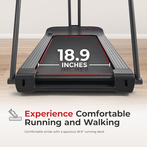 Sunny Health & Fitness Endurance Cardio Treadmill Black