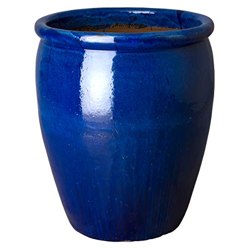 Emissary RND Pot Planter Blue