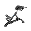 Ab Coaster Lumbar X 45-Degree Back Extension Bench Adjustable Black