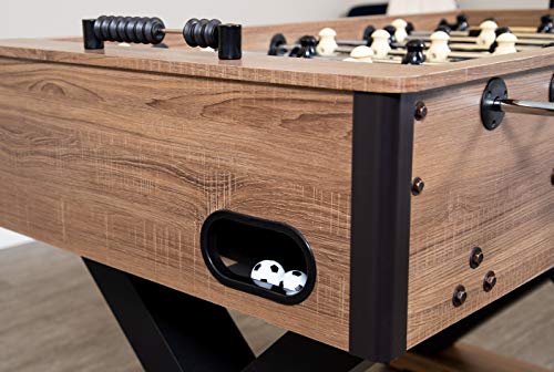 Hathaway Excalibur 54-in Competition Foosball Table Driftwood