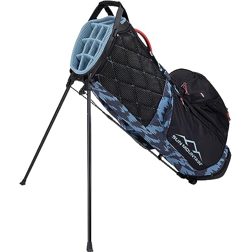 Sun Mountain 2024 Women's 3.5 14-Way Golf Stand Bag Highline Black Punch