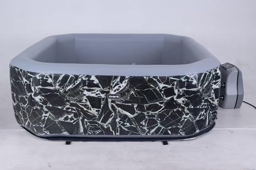 GAOMON Inflatable Hot Tub 4-6 Persons Marble Design