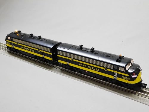 Lionel BTO Frisco Legacy F7 AA Diesel Locomotive Engine Set O Gauge 2433220