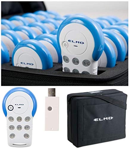 Elmo CRV-24 Student Response System with 24 Clickers & Accessories