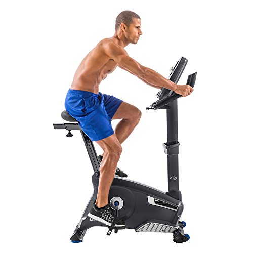 Nautilus U618 Upright Bike Black