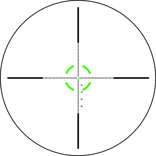 Trijicon CREDO HX 1-8X24 FFP MOA R/G Black