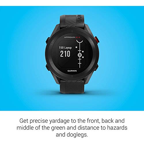 Garmin Approach S12 GPS Golf Watch Black Bundle