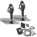LENCO MARINE 9 x 9 Standard Trim Tab Kit with Standard Tactile Switch 12V