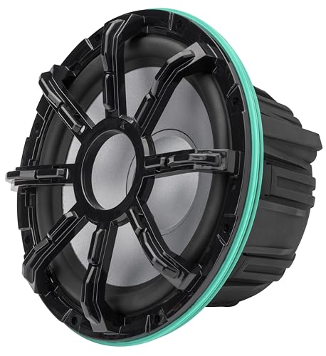 KICKER 51MSS84 MSS 8-Inch Premium Marine 4-Ohm LED Component System Pair