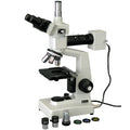 AmScope ME300TZA Trinocular Metallurgical Microscope 40X-1600X Yellow