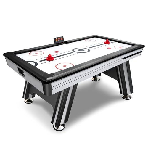KEIKI 72" LED Air Hockey Table with Electronic Score System