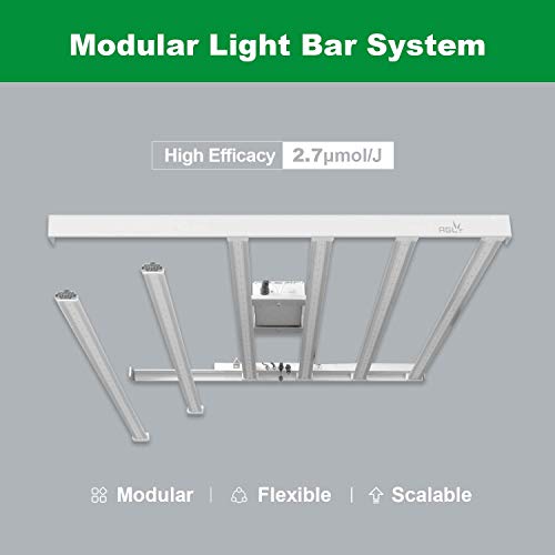 AGL V6-Pro Full Spectrum LED Grow Light for Hydroponics