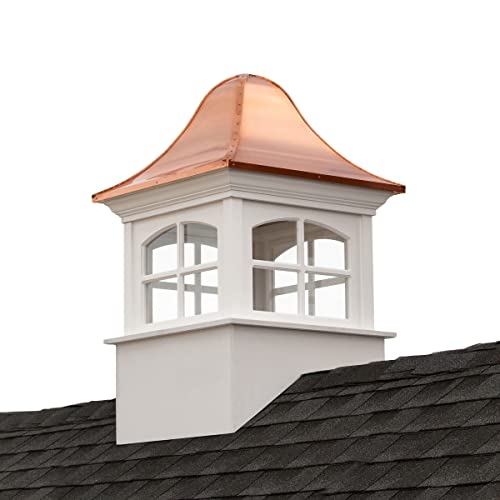 Good Directions Greenwich Vinyl Cupola with Copper Roof 60" x 97" Greenwich