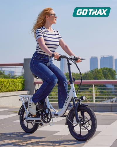 Gotrax NEPHELE 16" Folding Electric Bike White