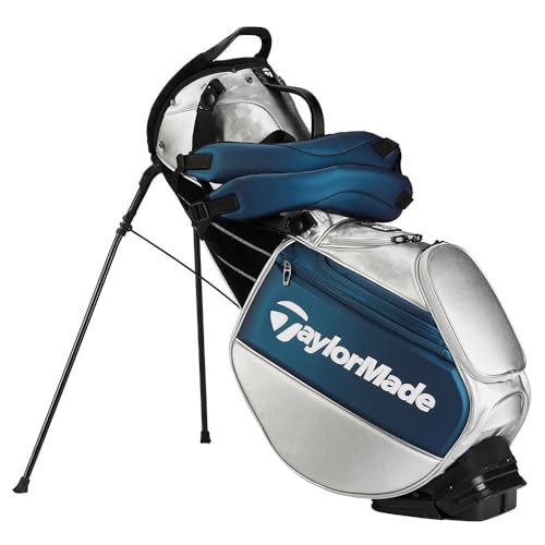 TaylorMade Golf ’24 Tour Stand Bag White Blue