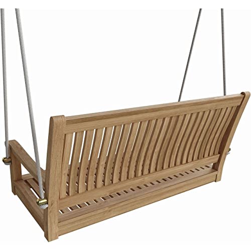 Anderson Teak Del-Amo Straight Swing Bench No Cushion 48" Multi Color
