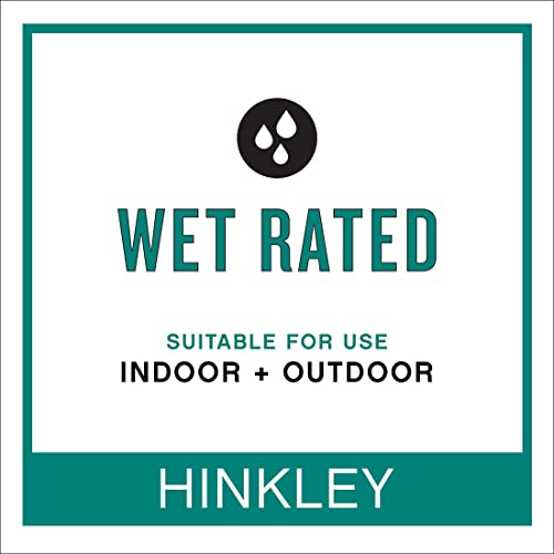 Hinkley Anchorage Large Outdoor Lantern - Aluminum, Clear Glass, Aged Zinc Finish