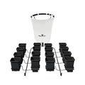 AutoPot 16 Pot Hydroponic System with AIRBASES & AIRDOMES Black