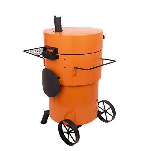 Oklahoma Joe's Bronco Pro Drum Smoker Orange