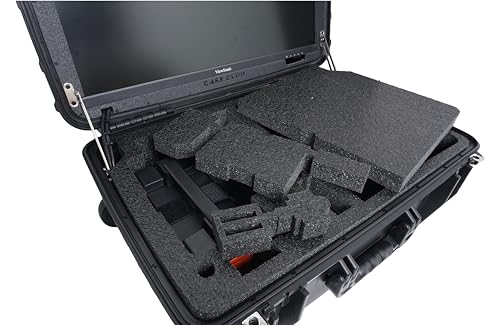 Case Club Battery Powered Mobile Monitor Station Black