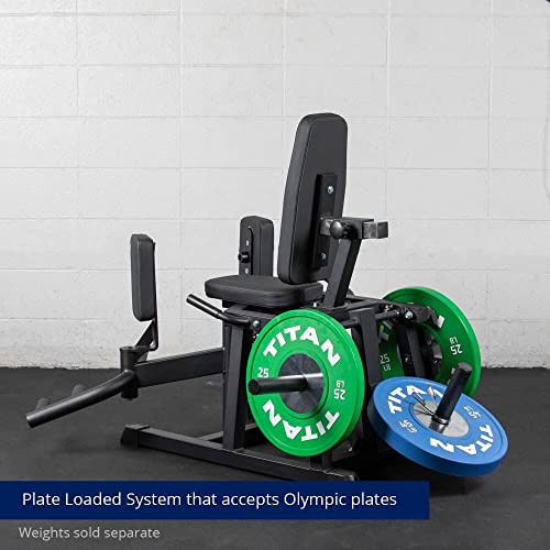 Titan Fitness Plate-Loaded Hip Abductor and Adductor Exercise Machine 250 LB