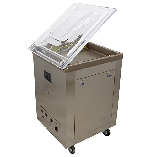 TECHTONGDA Vacuum Sealer Packaging Machine Stainless Steel Grey