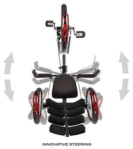 MOBO Cruiser Shift 3-Wheel Recumbent Bicycle Trike Black