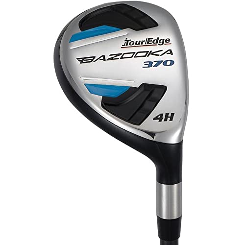 Tour Edge Bazooka 370 Complete Golf Set Uniflex-Steel Left-Handed Black/Blue