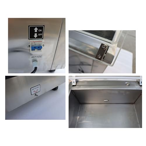 BREVELTION Single Chamber Vacuum Packaging Machine Stainless Steel 110V 900W