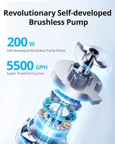 Beatbot AquaSense Cordless Robotic Pool Vacuum Ice Gray